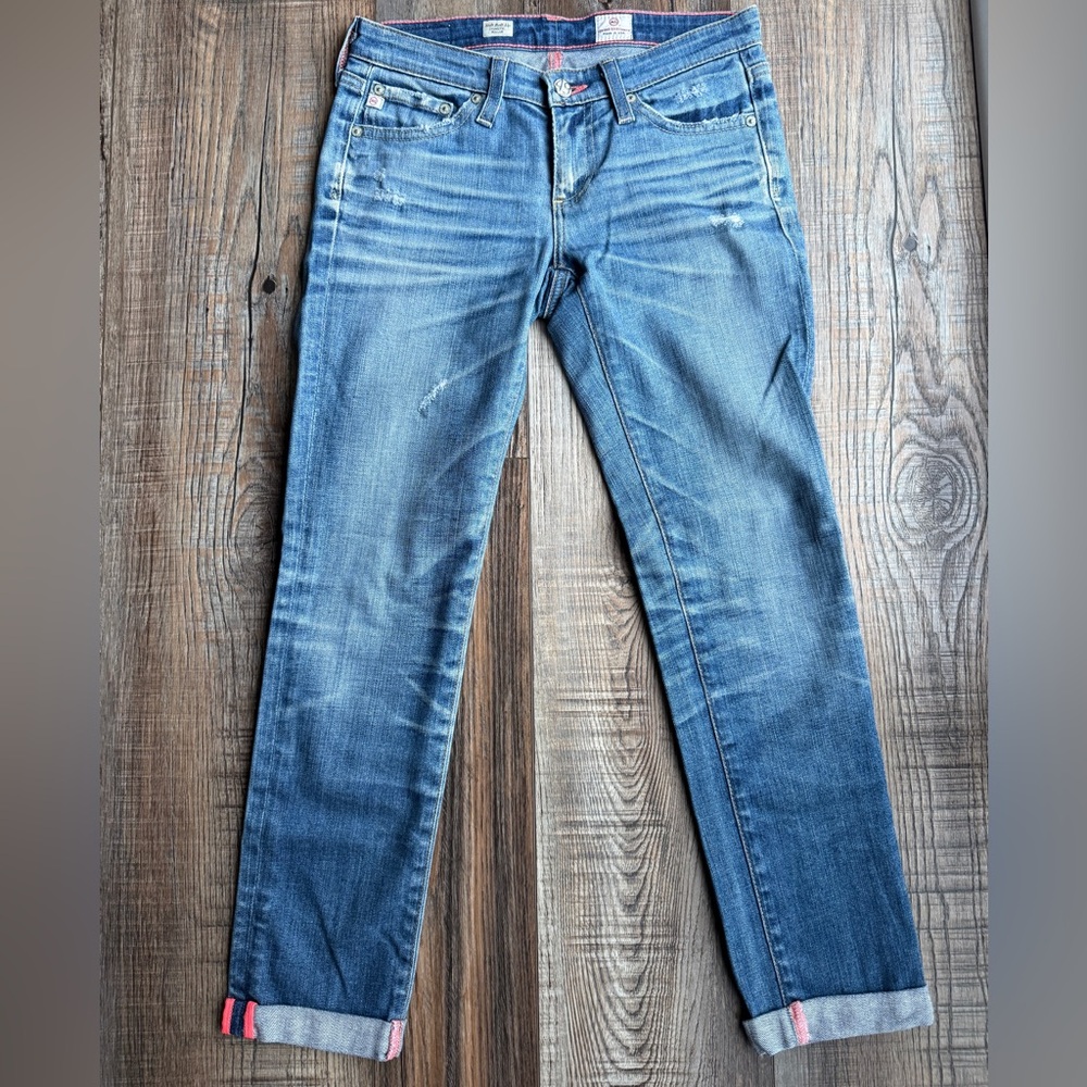 Ag Adriano Goldschmied Light Blue Skinny Jeans